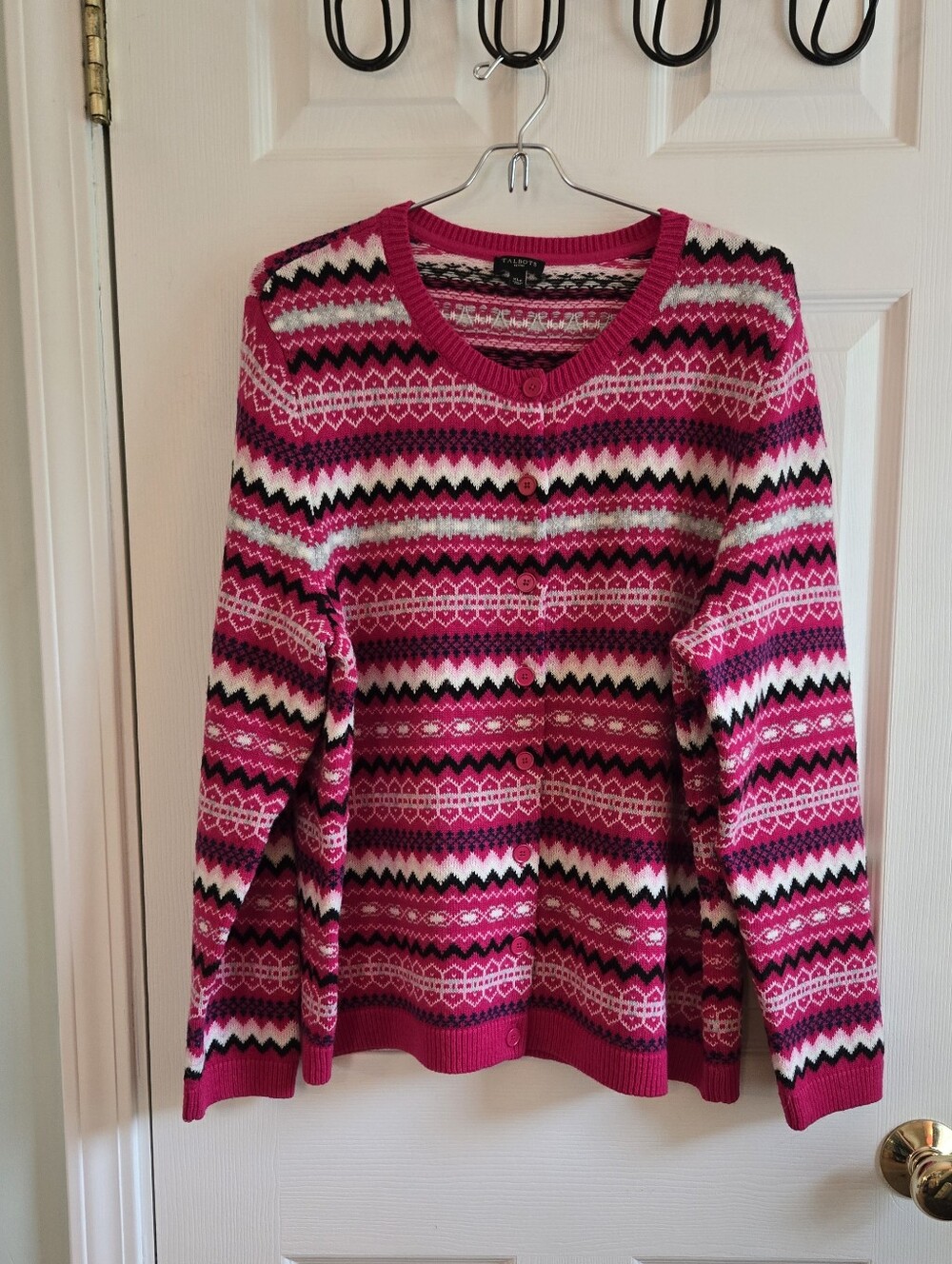 Talbots Stripe Cardigan XLP